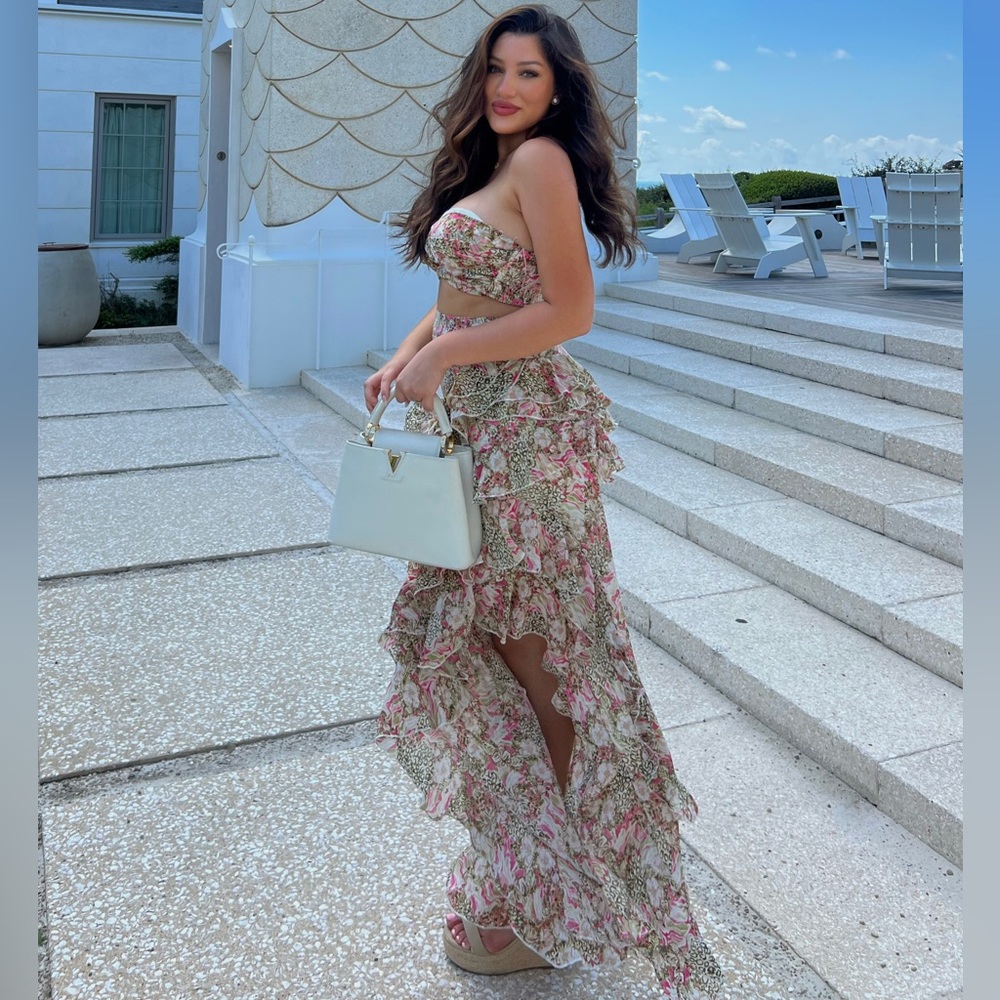 Maxi Skirt Matching Set